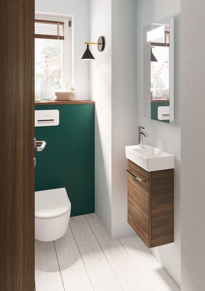 Villeroy & Boch Avento - Umývadielko 360x220 mm, bez prepadu, alpská biela 43003R01