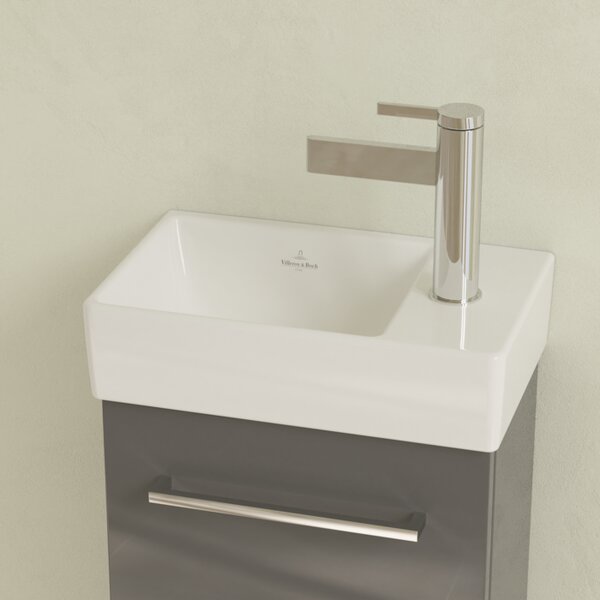 Villeroy & Boch Avento - Umývadielko 360x220 mm, bez prepadu, alpská biela 43003L01
