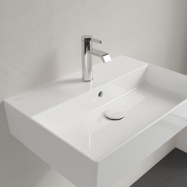 Villeroy & Boch Memento 2.0 - Umývadlo 600x420 mm, brúsené, s prepadom, alpská biela 4A226G01