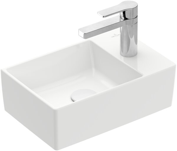 Villeroy & Boch Memento 2.0 - Umývadielko 400x260 mm, bez prepadu, alpská biela 43234001