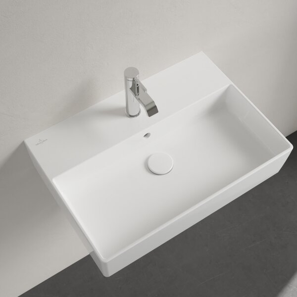Villeroy & Boch Memento 2.0 - Umývadlo 600x420 mm, s prepadom, alpská biela 4A226001