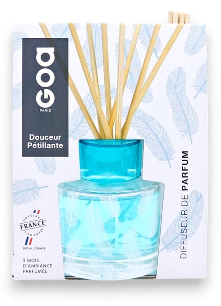 DOUCEUR PÉTILLANTE 200 ml | svieža jemne sladká citrusová vôňa | aróma difuzér GOA