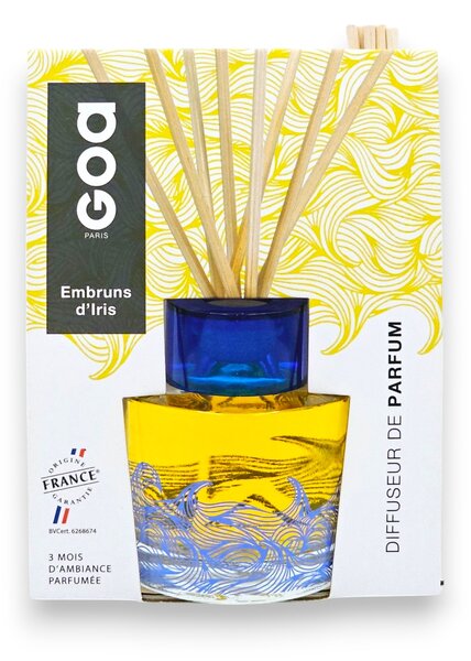 EMBRUNS D’IRIS 200 ml | jemná púdrová kvetinová vôňa kosatca | aróma difuzér GOA