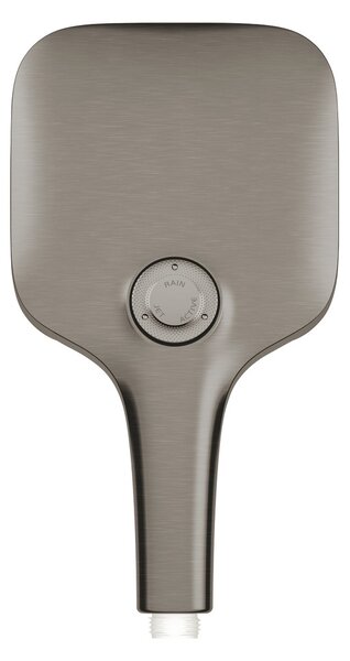 GROHE Rainshower SmartActive 130 Cube - Ručná sprcha s 3 prúdmi, kartáčovaný Hard Graphite 26582AL0