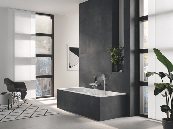 GROHE Rainshower SmartActive 130 Cube - Sprchový set pre upevnenie na stenu s 3 prúdmi, chróm 26589000
