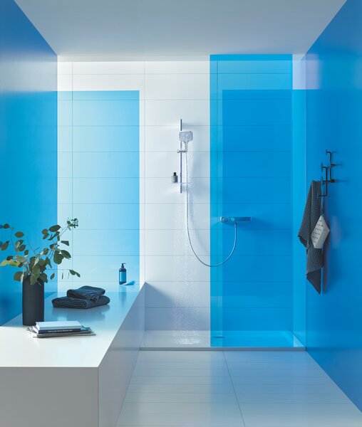 GROHE Rainshower SmartActive 130 Cube - Sprchová súprava, 3 prúdy, chróm 26583000
