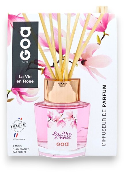 LA VIE EN ROSE 200 ml | jemná romantická ružová vôňa | aróma difuzér GOA