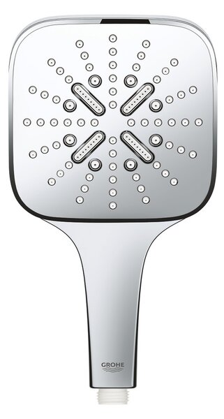 GROHE Rainshower SmartActive 130 Cube - Ručná sprcha s 3 prúdmi, chróm 26582000
