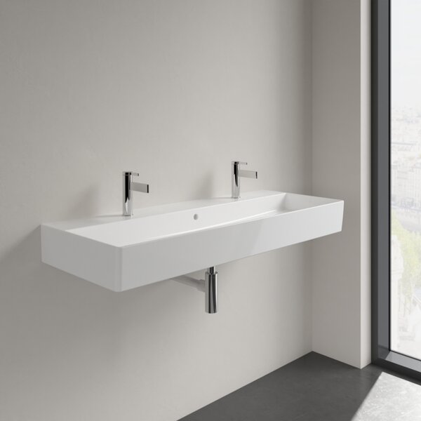 Villeroy & Boch Memento 2.0 - Umývadlo 1200x470 mm, s prepadom, alpská biela 4A22C401