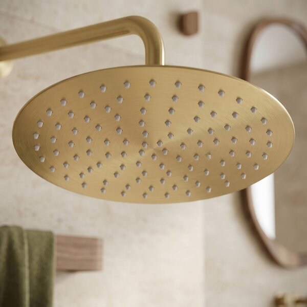 Okrúhla dažďová sprcha REA JS-P014BG 30cm Brush Gold