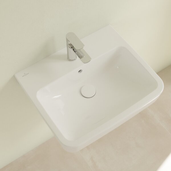 Villeroy & Boch O.novo - Umývadlo 550x460 mm, s prepadom, alpská biela 4A415501