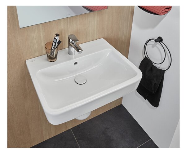 Villeroy & Boch O.novo - Umývadlo 550x460 mm, s prepadom, alpská biela 4A415501
