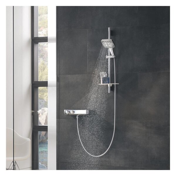 GROHE Rainshower SmartActive 130 Cube - Sprchová súprava, 3 prúdy, chróm 26583000