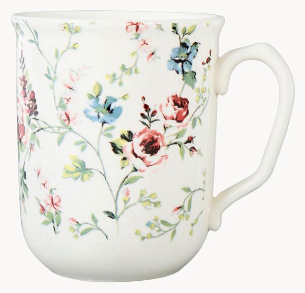 Keramické hrnčeky Fleurs Champs, 6 ks