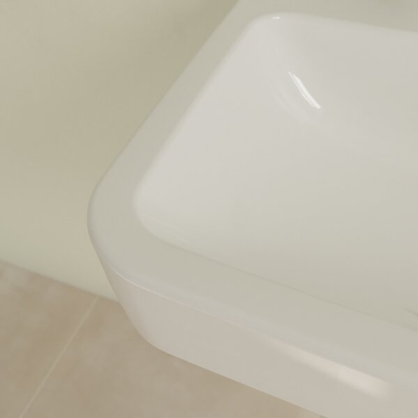 Villeroy & Boch O.novo - Umývadlo 550x460 mm, s prepadom, alpská biela 4A415501