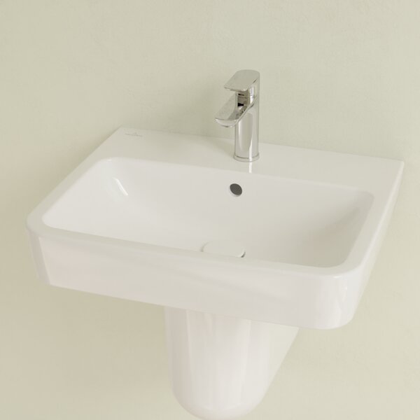 Villeroy & Boch O.novo - Umývadlo 550x460 mm, s prepadom, alpská biela 4A415501