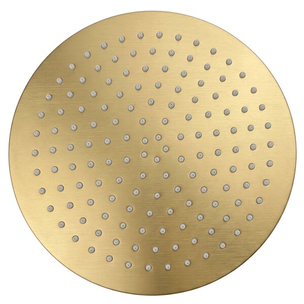 Okrúhla dažďová sprcha REA JS-P014BG 30cm Brush Gold