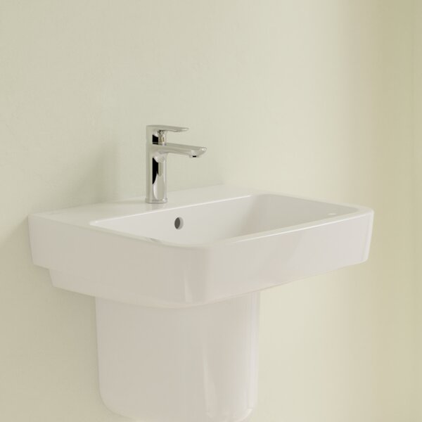 Villeroy & Boch O.novo - Umývadlo 550x460 mm, s prepadom, alpská biela 4A415501