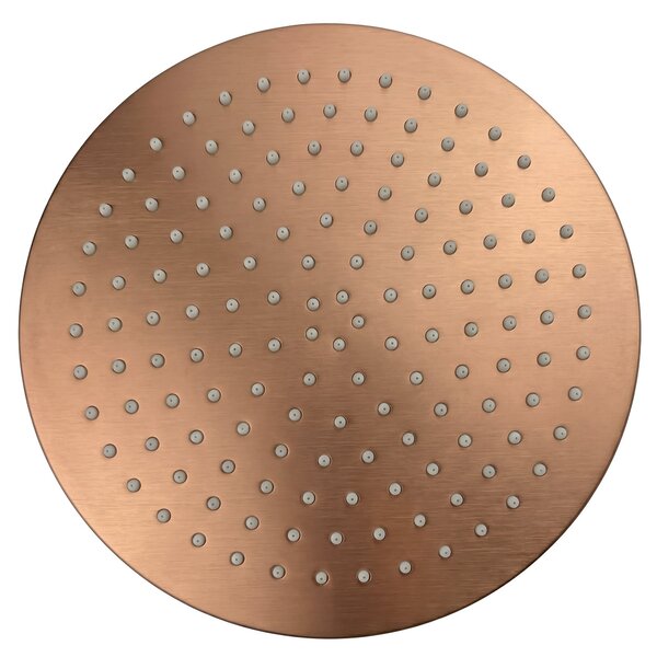 Okrúhla dažďová sprcha REA JS-P014BRG 30cm Brush Copper