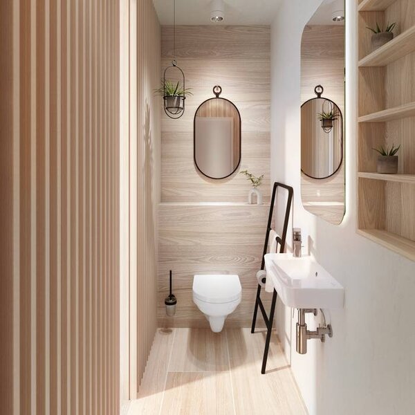 Villeroy & Boch O.novo - Umývadielko 500x250 mm, s prepadom, alpská biela 4342L501