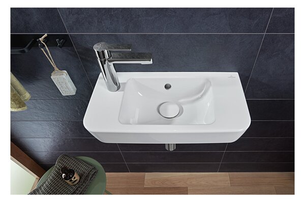 Villeroy & Boch O.novo - Umývadielko 500x250 mm, s prepadom, alpská biela 4342L501