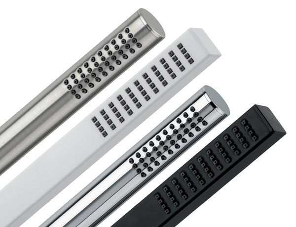 HG SET Ecostat Black - Sprchový systém pod omietku, Ecostat Square, termostatická batéria - kompletná sada, čierna matná