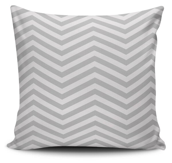 ASIR Dekoračný vankúš SIVÉ VLNY 43 cm polyester