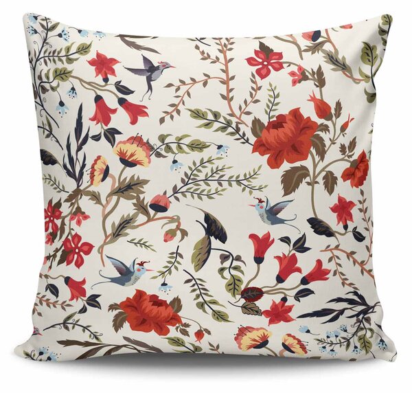 ASIR Dekoračný vankúš KVETY 43 cm bavlna/polyester