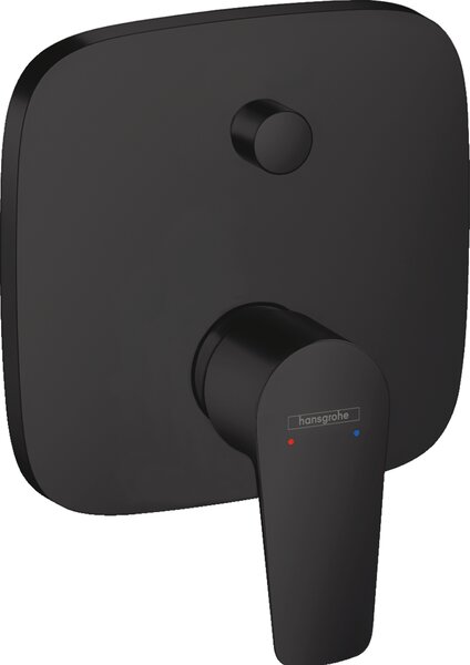 HG SET 13 Black - Sprchový systém pod omietku, Talis E, páková batéria - kompletná sada, čierna matná
