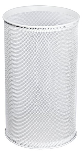 Sanela - Odpadkový kôš guľatý, biely, 32 l