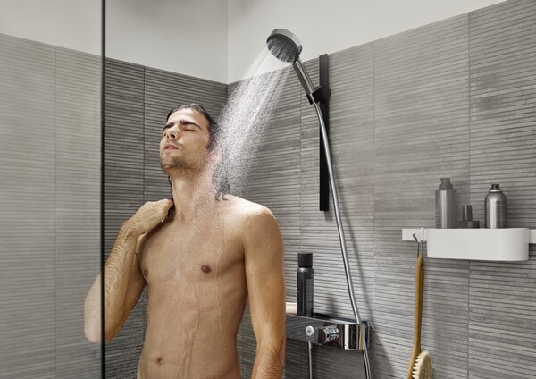 Hansgrohe Pulsify Select S - Ručná sprcha 105 3jet Activation, čierna matná 24100670