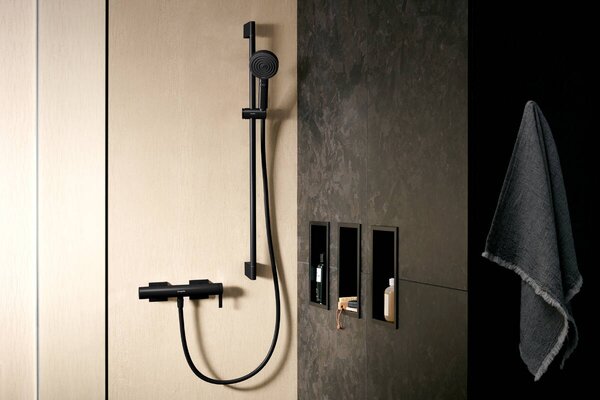 Hansgrohe Tecturis E - Páková sprchová batéria, čierna matná 73620670