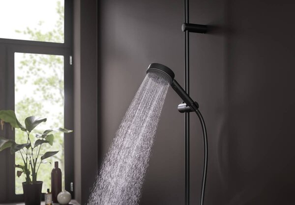 Hansgrohe Pulsify Select S - Ručná sprcha 105 3jet Activation, čierna matná 24100670
