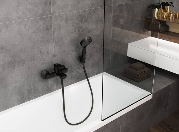 Hansgrohe Vernis Blend - Ručná sprcha Vario Ø 100 mm, čierna matná 26270670