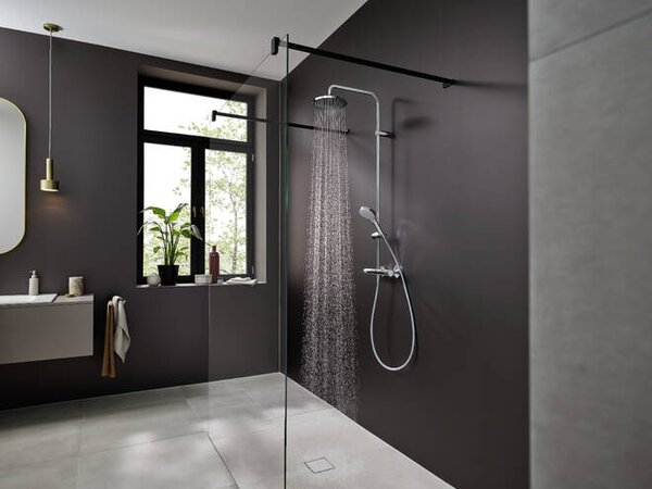 Hansgrohe Vernis Blend - Sprchový systém s termostatom 1jet, chróm 26276000