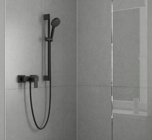 Hansgrohe Vernis Blend - Ručná sprcha Vario Ø 100 mm, čierna matná 26270670
