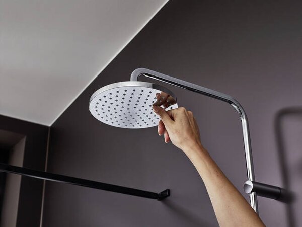 Hansgrohe Vernis Blend - Sprchový/vaňový systém, termostatický, hlavová sprcha + ručná sprcha, chróm 26274000
