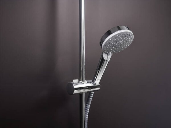 Hansgrohe Vernis Blend - Sprchový systém s termostatom 1jet, chróm 26276000