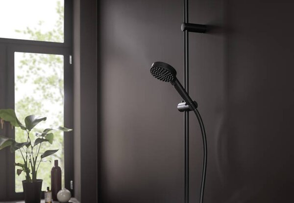 Hansgrohe Vernis Blend - Ručná sprcha Vario Ø 100 mm, čierna matná 26270670