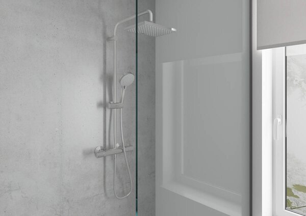 Hansgrohe Vernis Shape - Sprchový systém 230 1jets termostatom, chróm 26286000