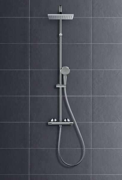 Hansgrohe Vernis Shape - Sprchový systém 230 1jets termostatom, chróm 26286000