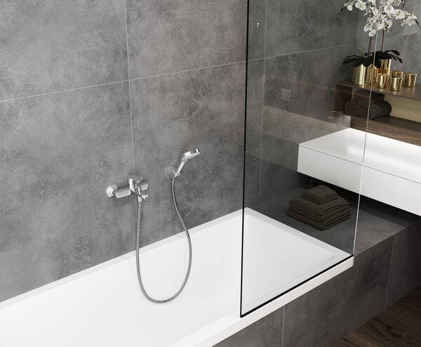 Hansgrohe Vernis Blend - Páková vaňová batéria nástenná, chróm 71440000