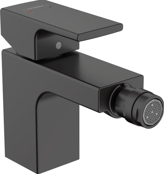 Hansgrohe Vernis Shape - Bidetová batéria stojanková s odtokovou garnitúrou, čierna matná 71211670