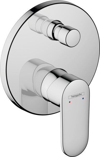 Hansgrohe Vernis Blend - Páková vaňová batéria pod omietku, so zabudovateľnou bezpečnostnou kombináciou podľa EN1717, chróm 71467000