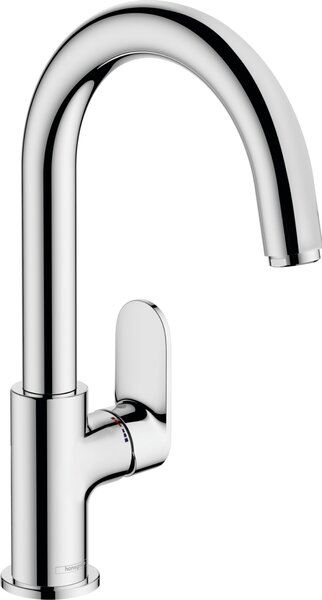 Hansgrohe Vernis Blend - Umývadlová batéria s otočným výtokom a odtokovou súpravou s tiahlom, chróm 71554000