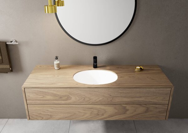Hansgrohe Vernis Blend - Páková umývadlová batéria 100 bez odtokovej súpravy, čierna matná 71580670