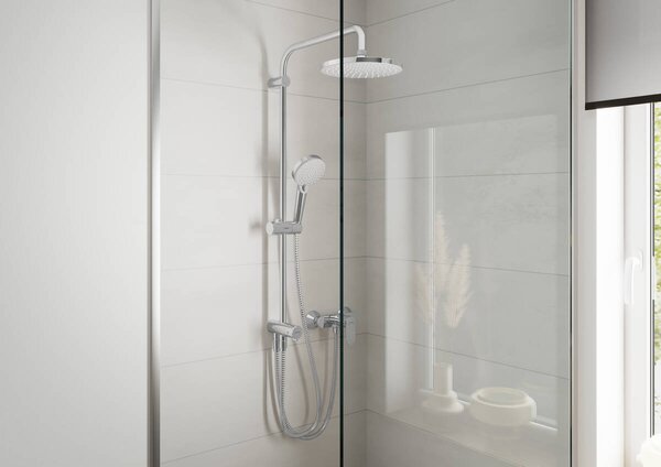 Hansgrohe Vernis Blend - Páková sprchová batéria nástenná, chróm 71640000