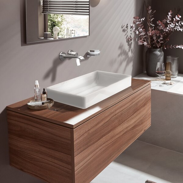 Hansgrohe Vivenis - Páková umývadlová batéria pod omietku, výtok 192 mm, chróm 75050000