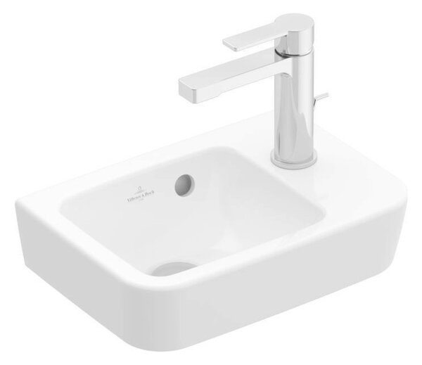 Villeroy Boch O.novo - Umývadielko 360x250 mm, s prepadom, alpská biela 43433601