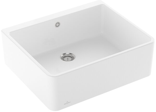 Villeroy & Boch Farmhouse 60 X - Keramický drez 595x500x200 mm alpská biela CeramicPlus 636001R1